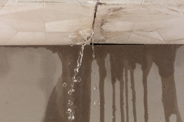 Professional Burst Pipe Cleanup technician working in Riverside, PA